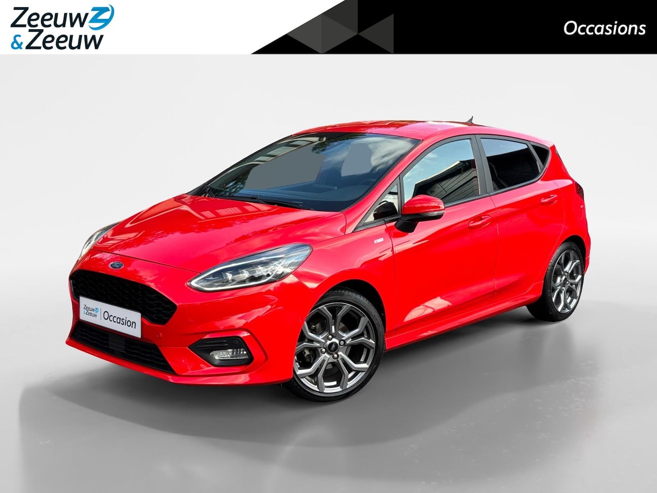 Ford Fiesta - 1.0 EcoBoost ST-Line 125PK Automaat | Adaptieve Cruise Control | BLIS | Camera | Navigatie - AutoWereld.nl