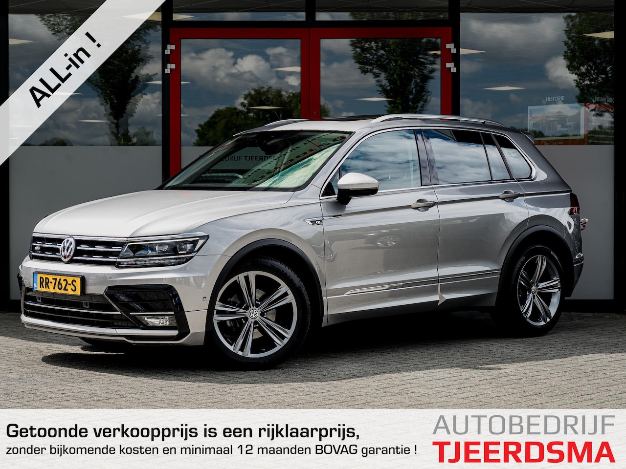 Volkswagen Tiguan - 1.4 TSI ACT Highline R-Line | Camera | Schuif/ Kantel Pano Dak | Stoelverwarming | ErgoAct - AutoWereld.nl