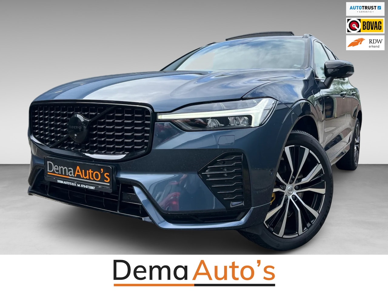Volvo XC60 - 2.0 T8 AWD R-DESIGN POLSTAR 455PK BLACK-LINE FULL-OPTION!!! - AutoWereld.nl