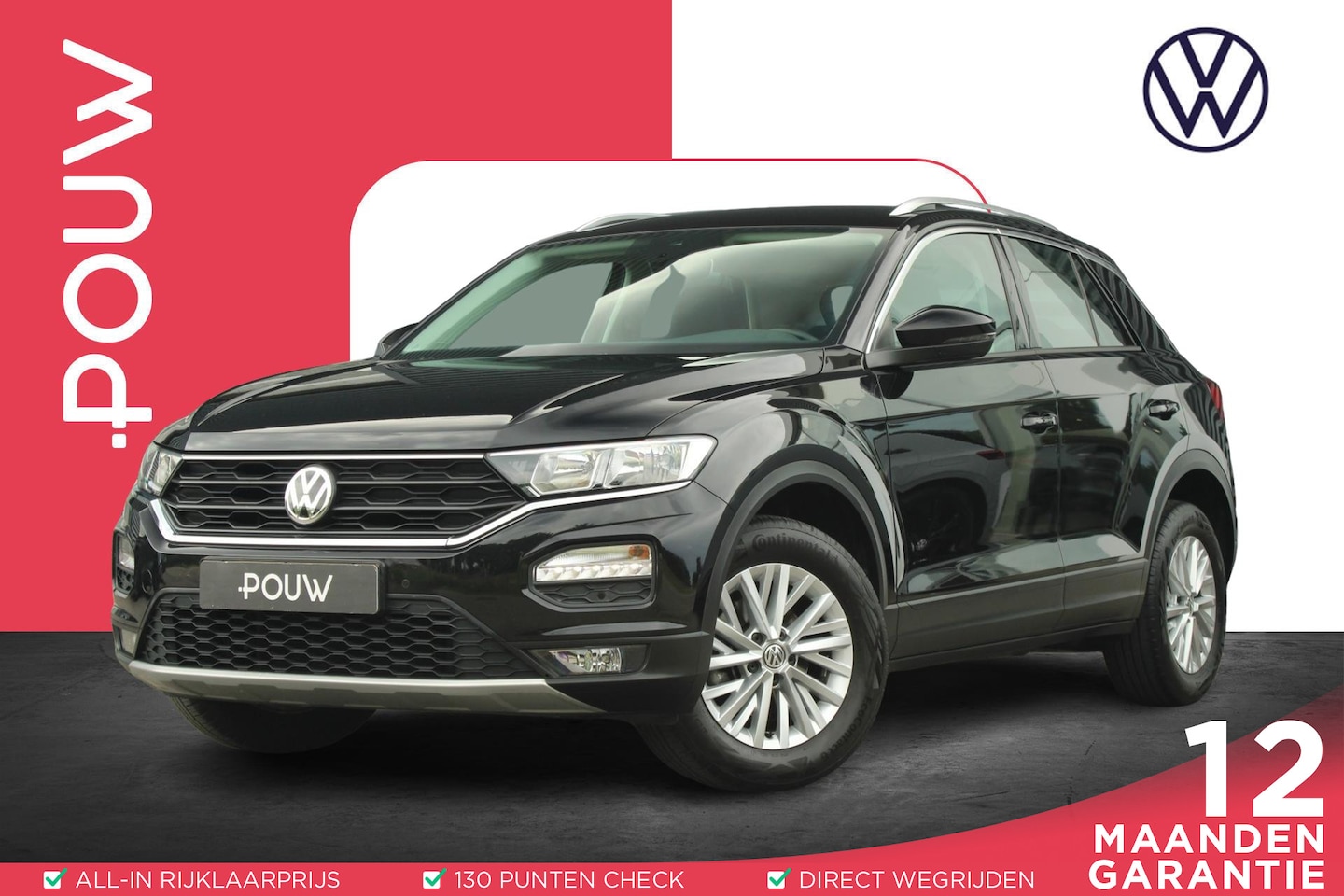Volkswagen T-Roc - 1.0 TSI 115pk Style | Executive Pakket | Apple CarPlay & Android Auto - AutoWereld.nl