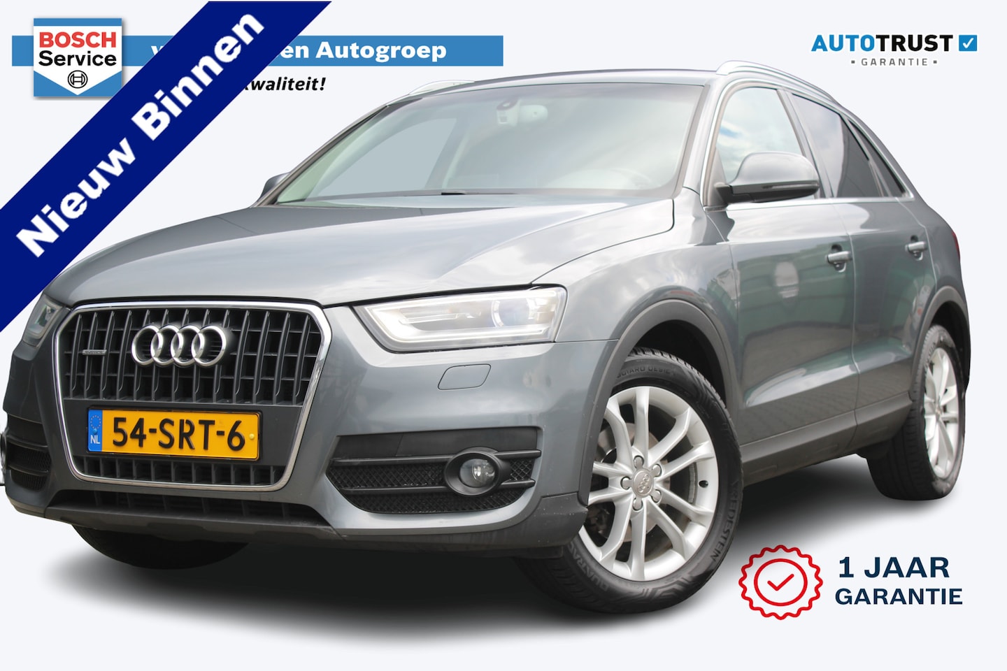 Audi Q3 - 2.0 TFSI quattro | Incl. 12 Maanden garantie | Cruise | Bluetooth | Stoelverwarming | Navi - AutoWereld.nl