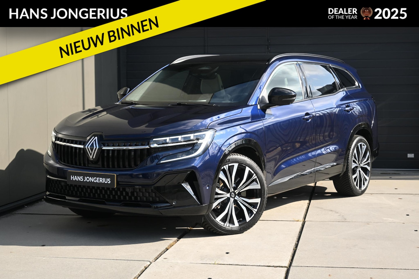 Renault Espace - E-Tech full hybrid 200 iconic | 5 PERSOONS | 360 CAMERA | PANORAMADAK | HARMAN/KARDON | ST - AutoWereld.nl