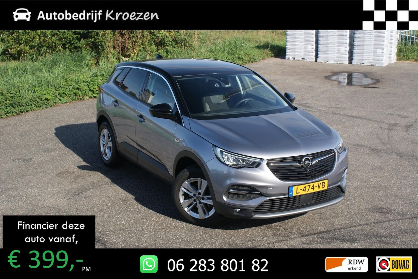 Opel Grandland X - 1.2 Turbo Elegance | Org NL | Camera | Cruise | - AutoWereld.nl