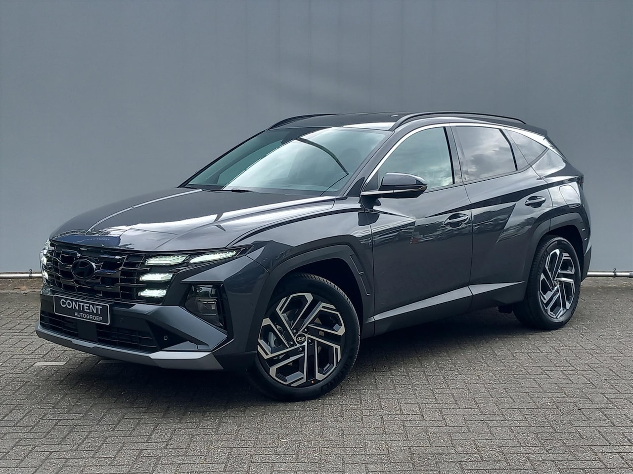 Hyundai Tucson - 1.6 T-GDi HEV 238pk 2WD Aut Premium I Voorraadvoordeel ! - AutoWereld.nl