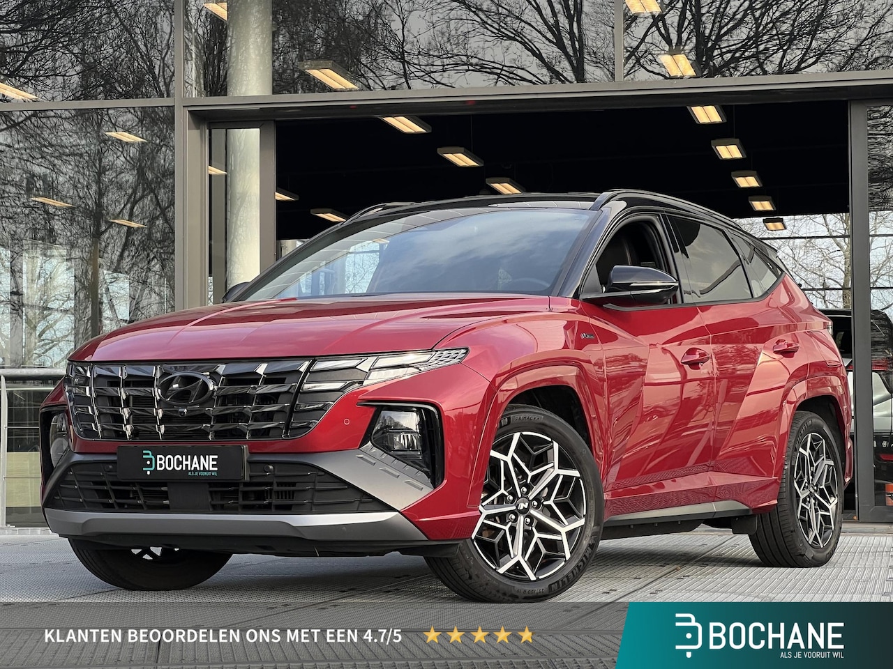 Hyundai Tucson - 1.6 T-GDI PHEV N Line 4WD Automaat 265PK | Navigatie | Adaptieve Cruise Control - AutoWereld.nl
