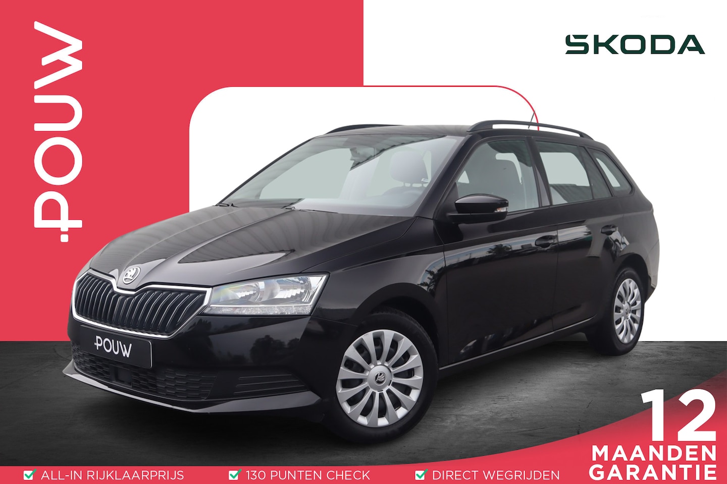 Skoda Fabia Combi - 1.0 TSI 95pk Ambition | Stoelverwarming | Allseason Banden | Apple CarPlay / Android Auto - AutoWereld.nl