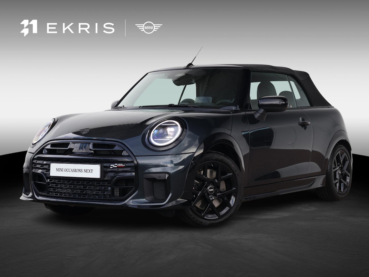 MINI Cabrio - 2.0 Cooper C John Cooper Works M | Verwarmd Stuurwiel | Comfort Access | Stoelverwarming | - AutoWereld.nl