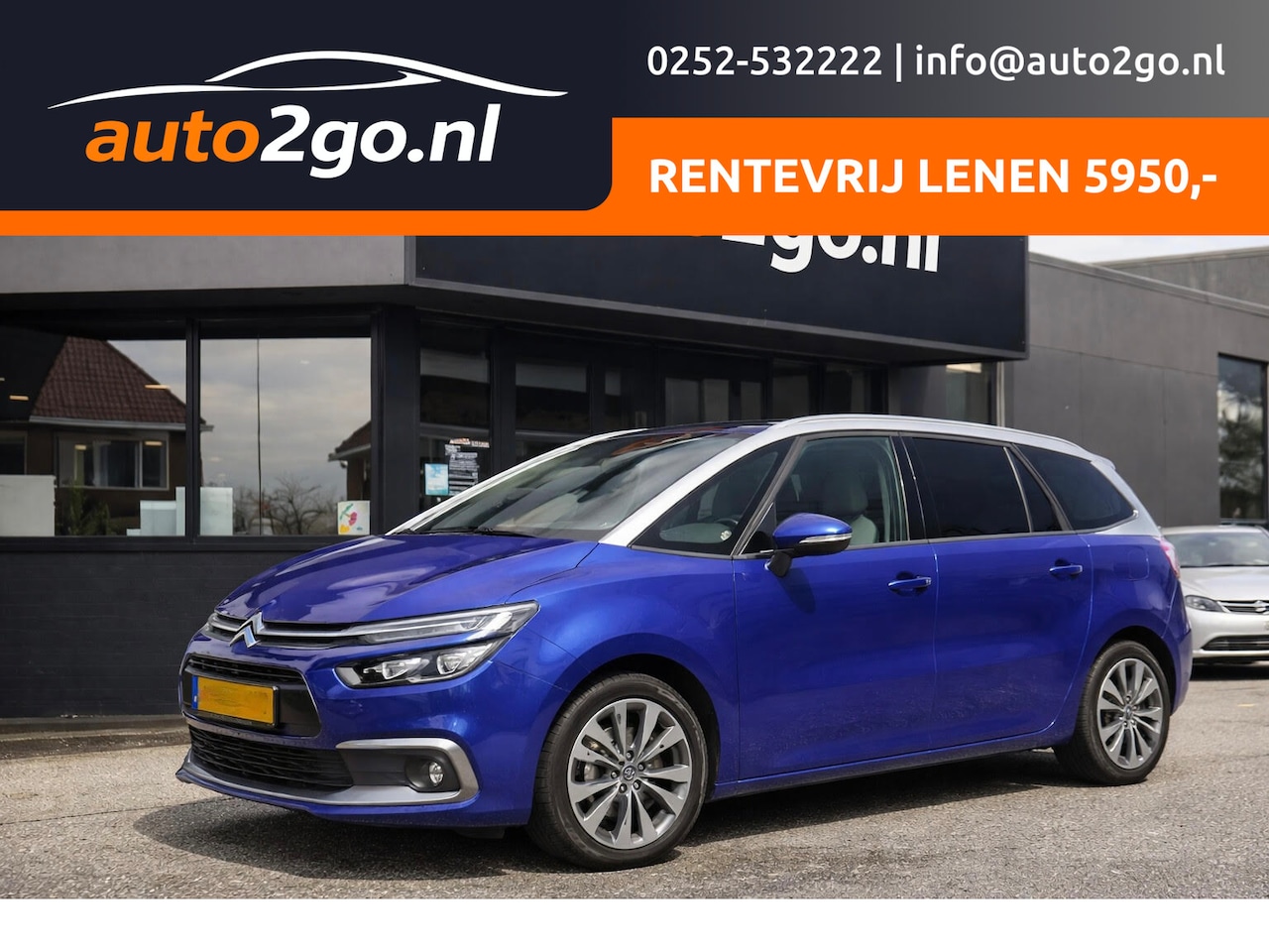 Citroën Grand C4 Picasso - 1.2 7PERS PANORAMADAK NAVI CAMERA LED LMV PDC - AutoWereld.nl