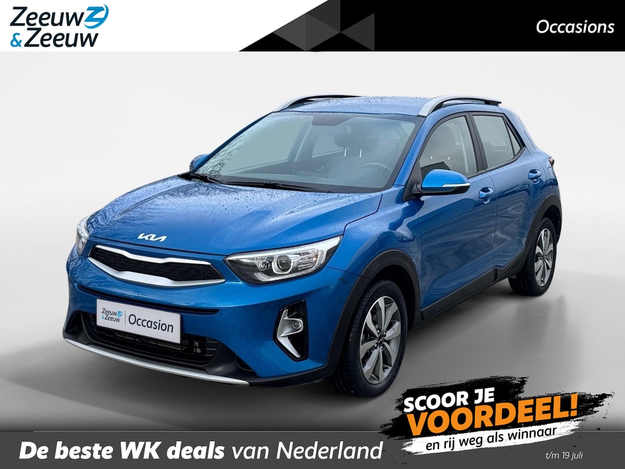 Kia Stonic - 1.0 T-GDi MHEV DynamicLine | Climate Control | Camera | Cruise Control | LM Velgen | Apple - AutoWereld.nl