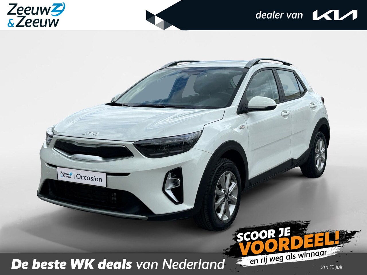 Kia Stonic - 1.0 T-GDi MHEV DynamicLine Automaat |  Navi | Clima | Camera | Cruise Control | LM Velgen - AutoWereld.nl