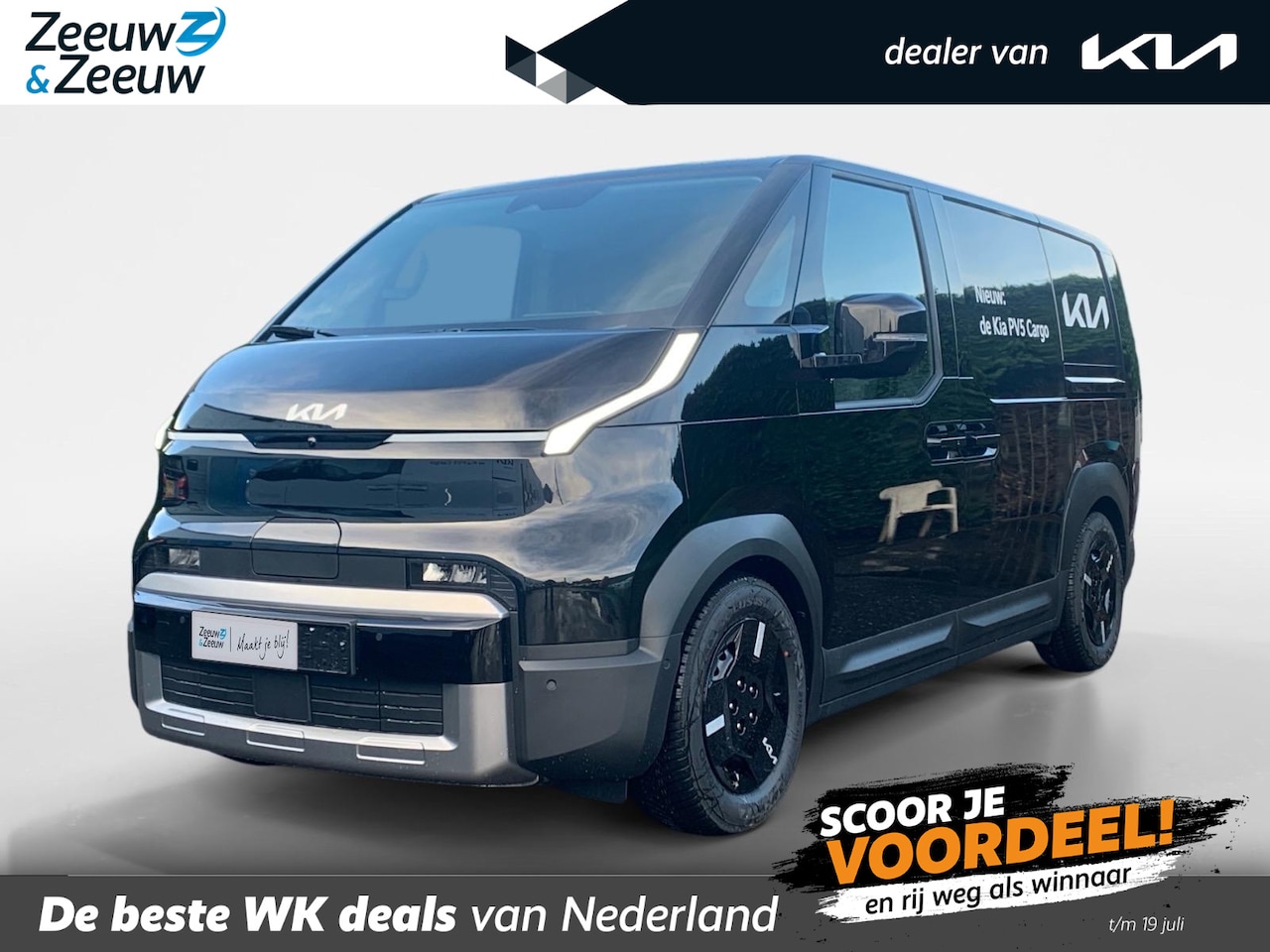 Kia PV5 - Cargo Elite 51.5 kWh | Nieuw te bestellen! | 297 Km bereik | Laadcapaciteit 4.4 m³ | 360° - AutoWereld.nl