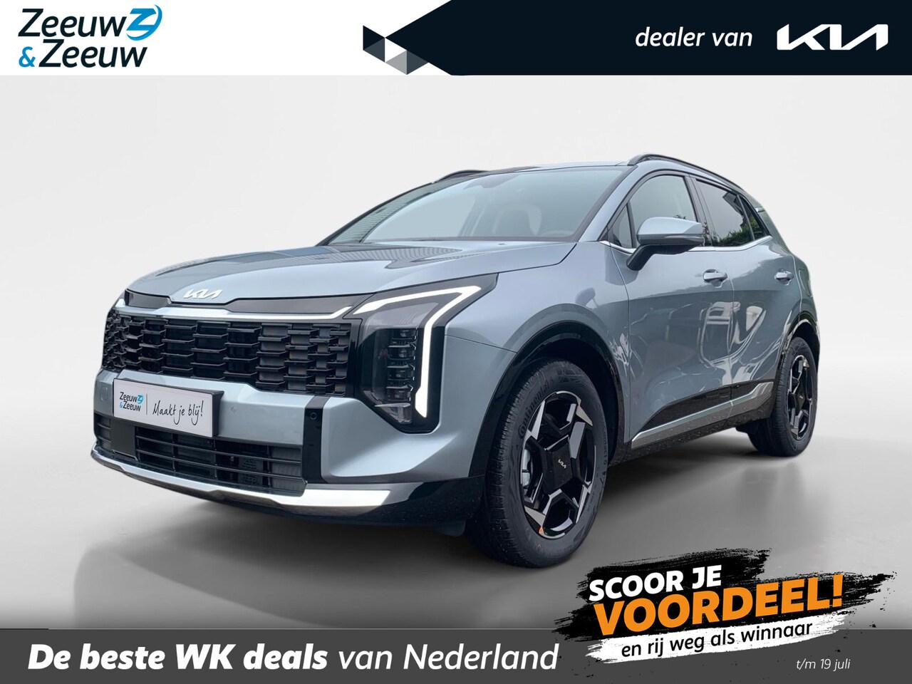 Kia Sportage - 1.6 T-GDi AT6 Hybrid Dynamicplusline | NIEUWE SPORTAGE | 239 PK | 1510Kg trekgewicht | Nu - AutoWereld.nl