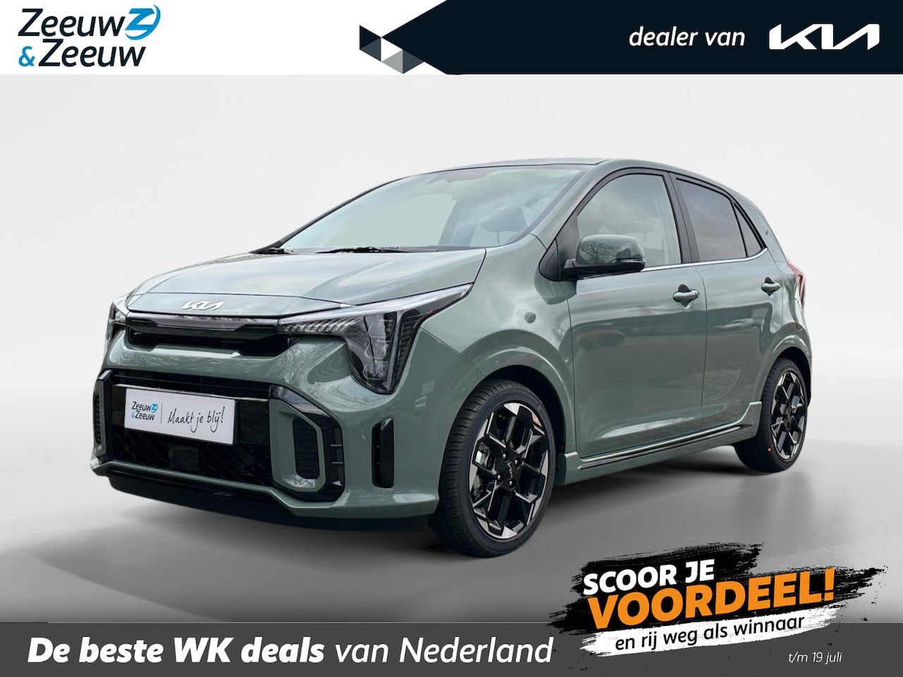 Kia Picanto - 1.0 GDi GT-Line | bel voor info | Zwarte GT-Line bekleding | NU MET €2.000 inruilpremie! - AutoWereld.nl