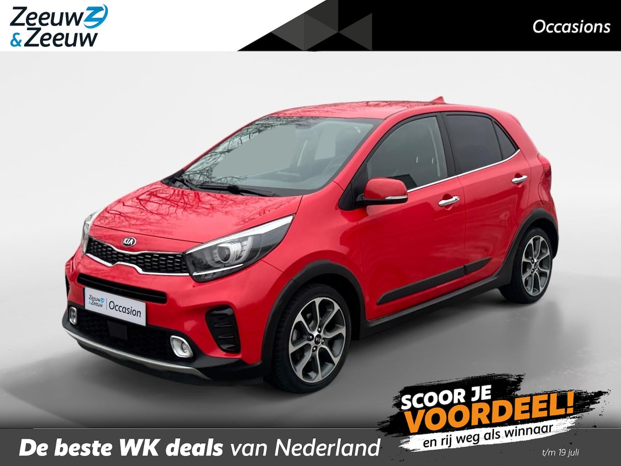 Kia Picanto - 1.0 T-GDI X-Line 100PK Turbo | Navi | Clima | Camera | Stoel-/Stuurverwarming | Leder | LM - AutoWereld.nl