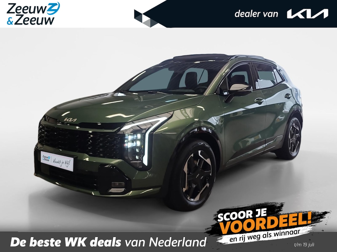 Kia Sportage - 1.6 T-GDi AT6 Hybrid GT-Line | NIEUWE SPORTAGE | 239 PK | 1510Kg trekgewicht | Nu €3.000 i - AutoWereld.nl