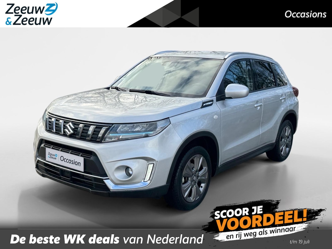 Suzuki Vitara - 1.4 Boosterjet Select Smart Hybrid | Navi | Clima | Camera | Cruise Control | Stoelverwarm - AutoWereld.nl