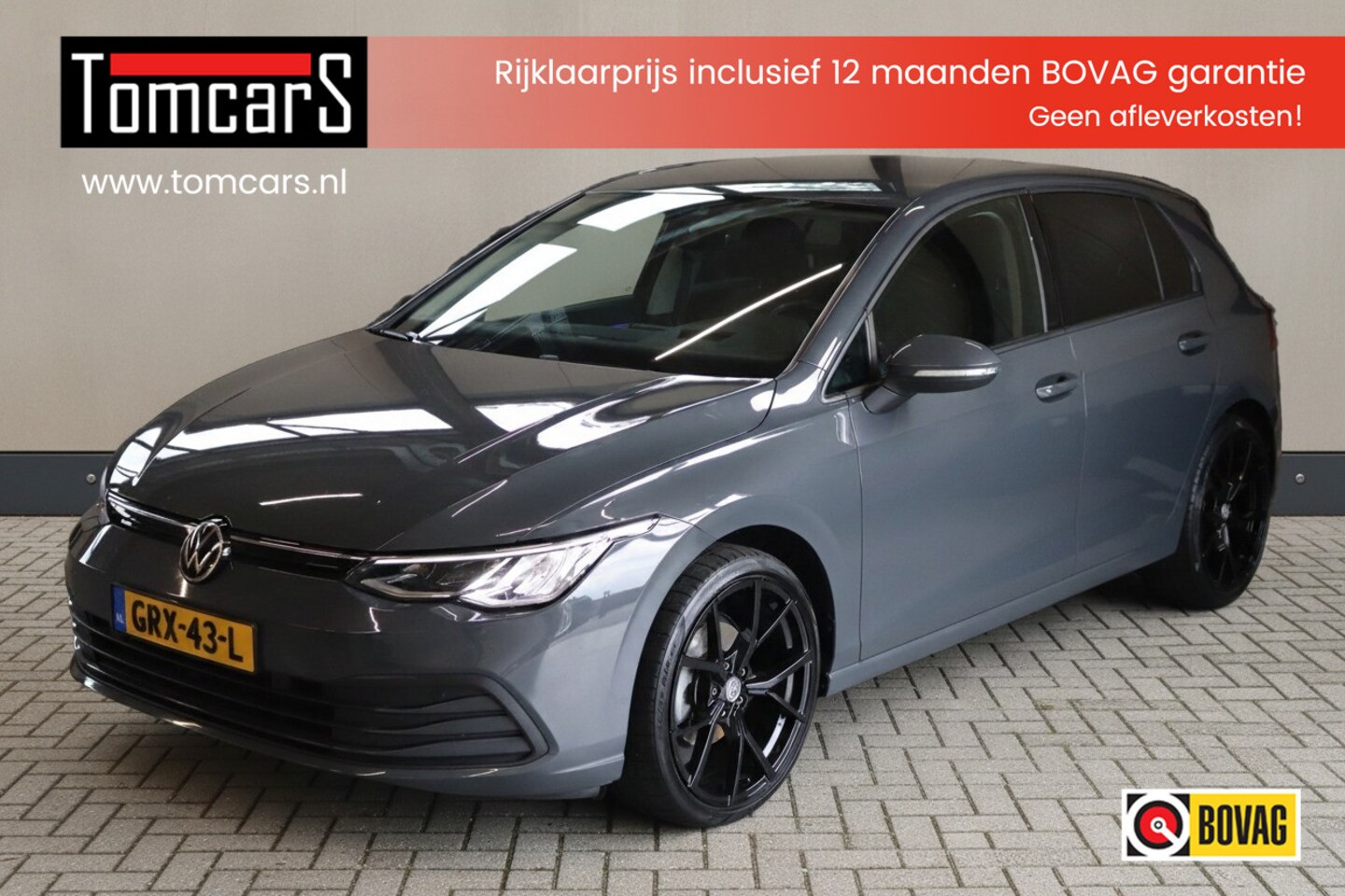 Volkswagen Golf - 1.5 eTSI 150PK Style Automaat Navigatie/Camera/Adaptive-cruise/Head-up display - AutoWereld.nl