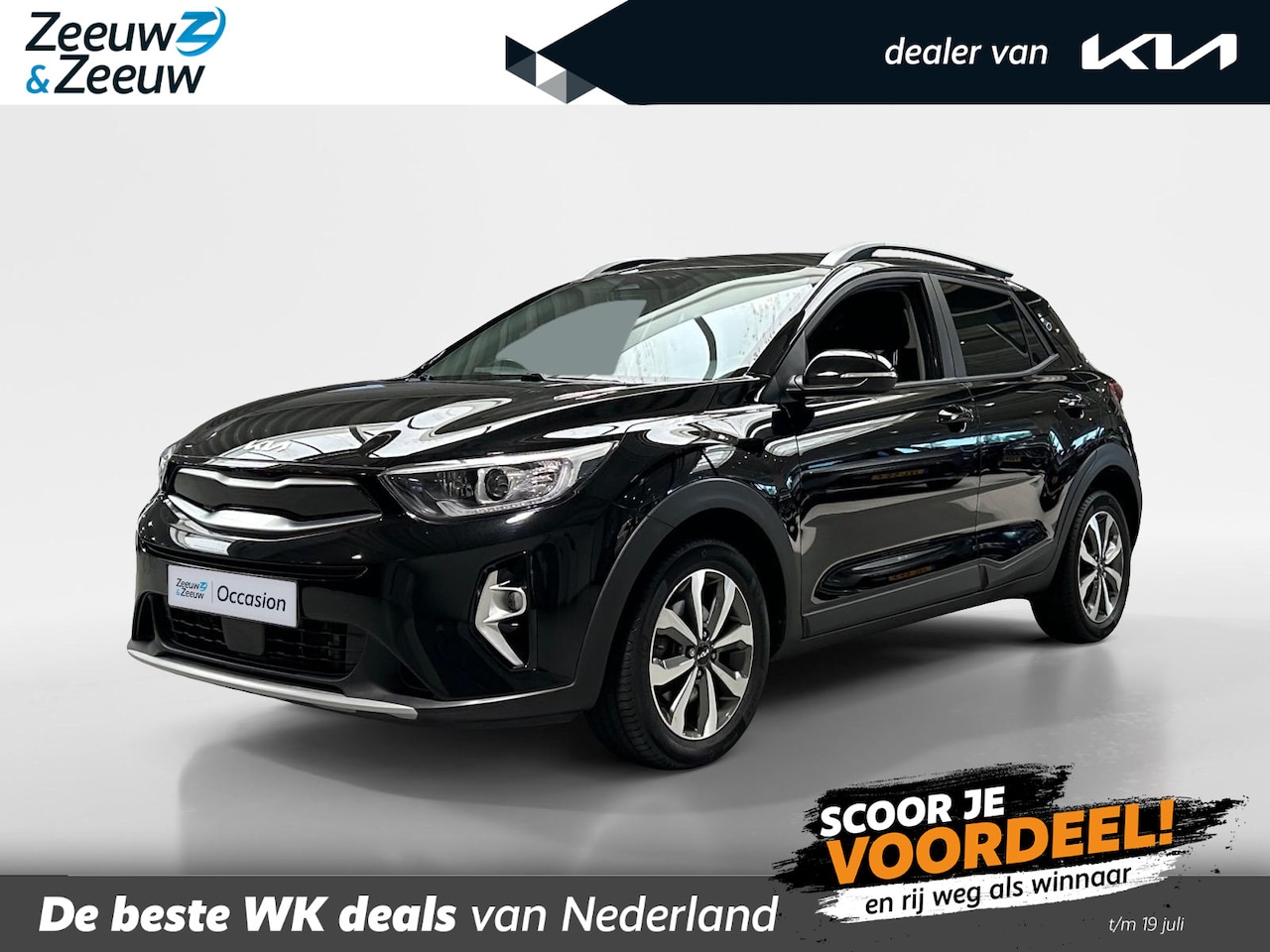 Kia Stonic - 1.0 T-GDi MHEV DynamicPlusLine apple Carplay / Android Auto | Navigatiesysteem | Licht + R - AutoWereld.nl