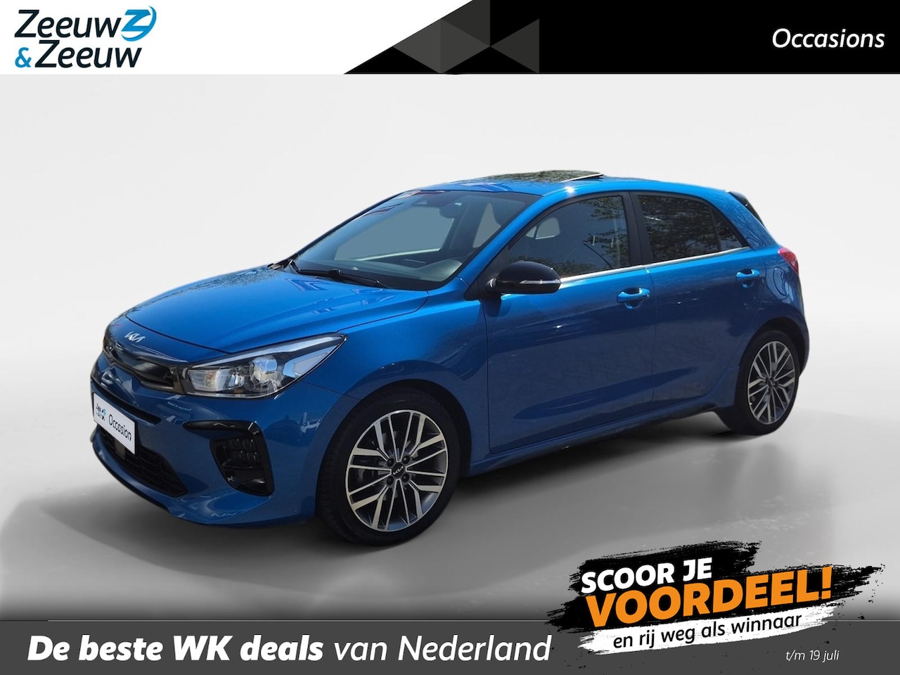 Kia Rio - 1.0 T-GDi MHEV GT-Line | Cruise Control | Climate Control | Navigatie | Stoelverwarming | - AutoWereld.nl