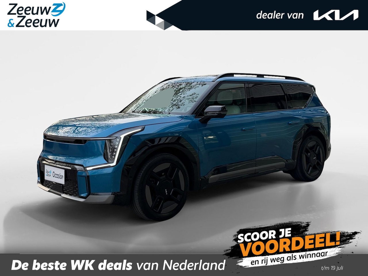 Kia EV9 - GT-Line AWD 99.8 kWh Full options | 7-ZITS | Stoelverwarming + verkoeling voor en achter | - AutoWereld.nl