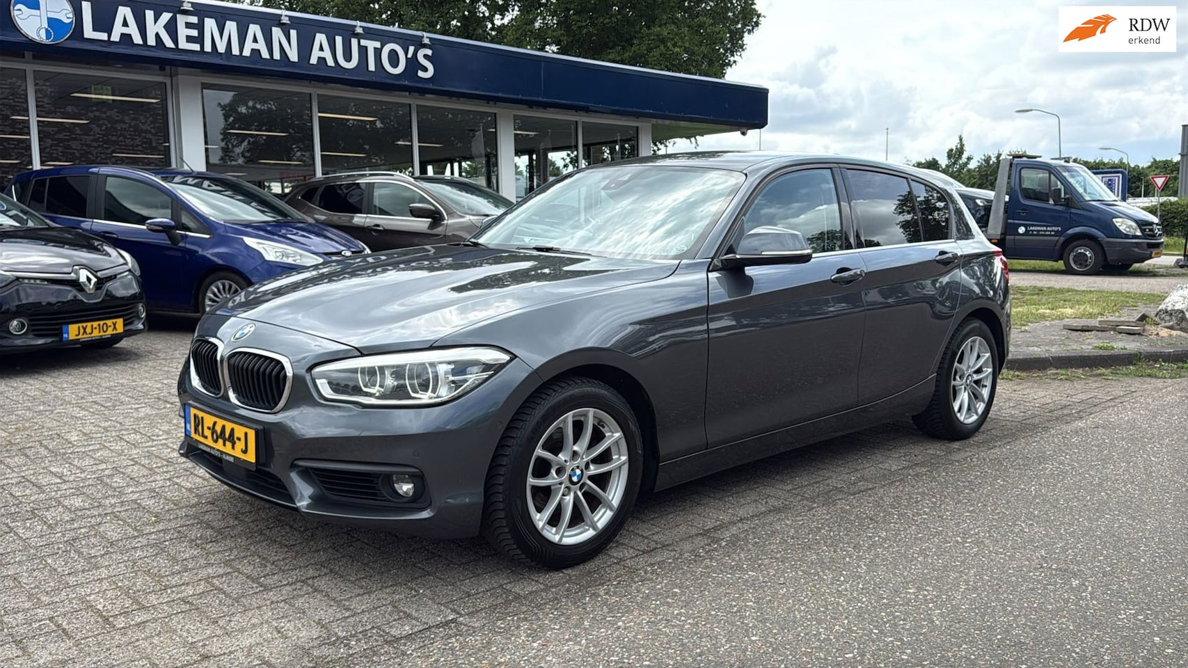 BMW 1-serie - 120i High Executive Leder Navi Xenon Automaat Greyline Huurkoop Inruil APK Garantie - AutoWereld.nl