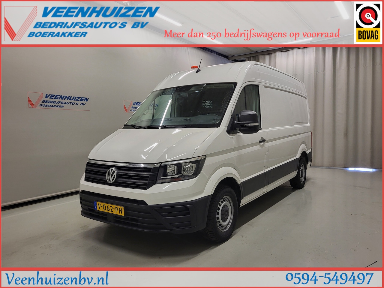Volkswagen Crafter - 2.0TDI 140pk L3/H3 3000kg Trekgewicht Euro 6! - AutoWereld.nl