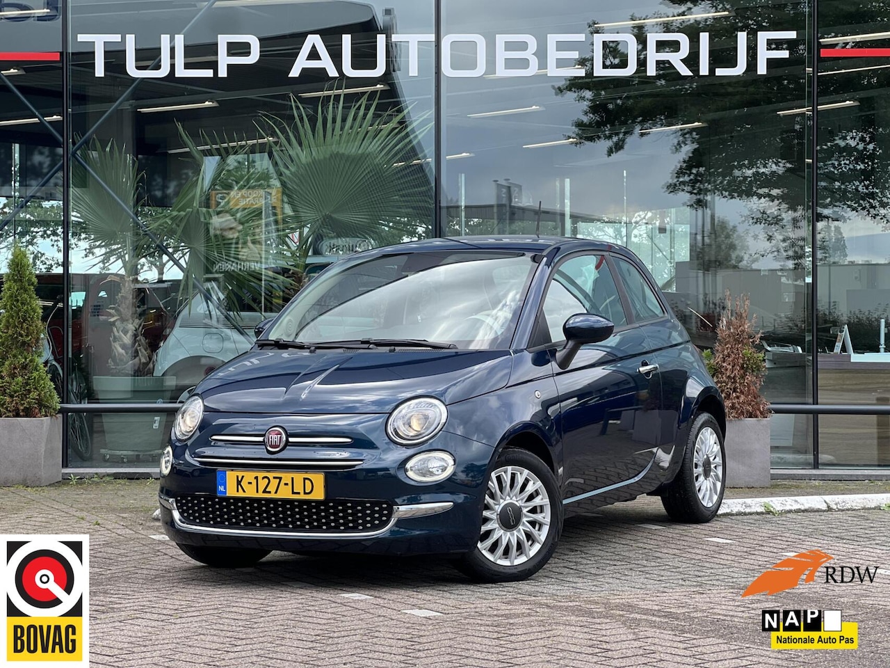 Fiat 500 - 1.0 Hybrid Lounge Airco Cruisecontrol 1eEig NAP BTW - AutoWereld.nl