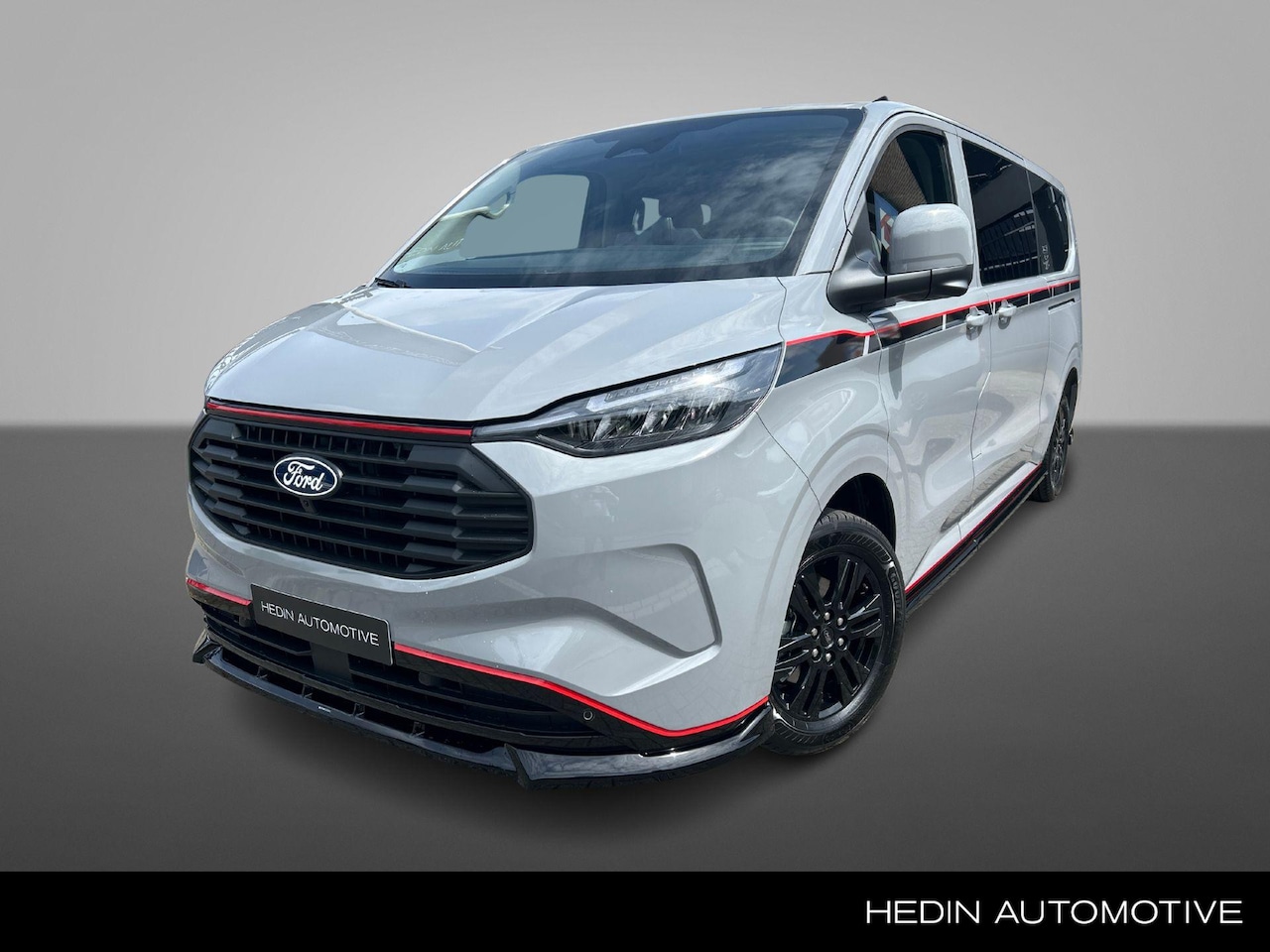 Ford Transit Custom - 320 2.5 PHEV L2H1 Grey Platinum | Dubbele Cabine | Uit voorraad leverbaar - AutoWereld.nl
