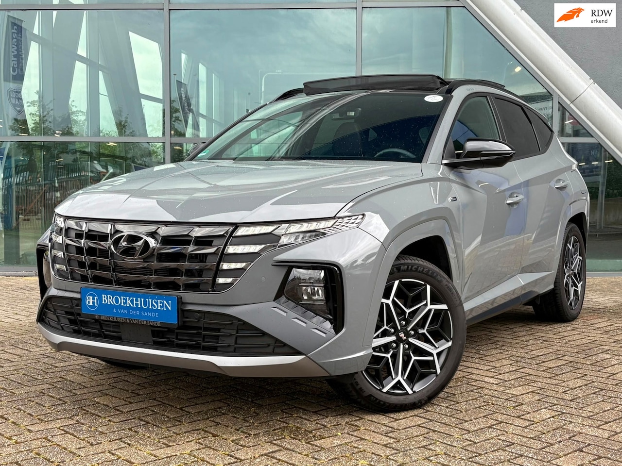 Hyundai Tucson - 1.6 T-GDI PHEV N Line Sky 4WD 252pk Panoramadak / Stoelventilatie / Camera - AutoWereld.nl