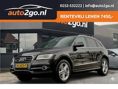 Audi Q5 - 3.0 TDI AUT7 QUATTRO 2X S-LINE 245 PK LEDER NAVI AIRCO LED LMV PDC