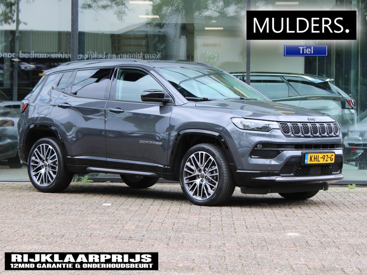 Jeep Compass - 1.5T e-Hybrid S Automaat | Navi / Leder / Camera - AutoWereld.nl