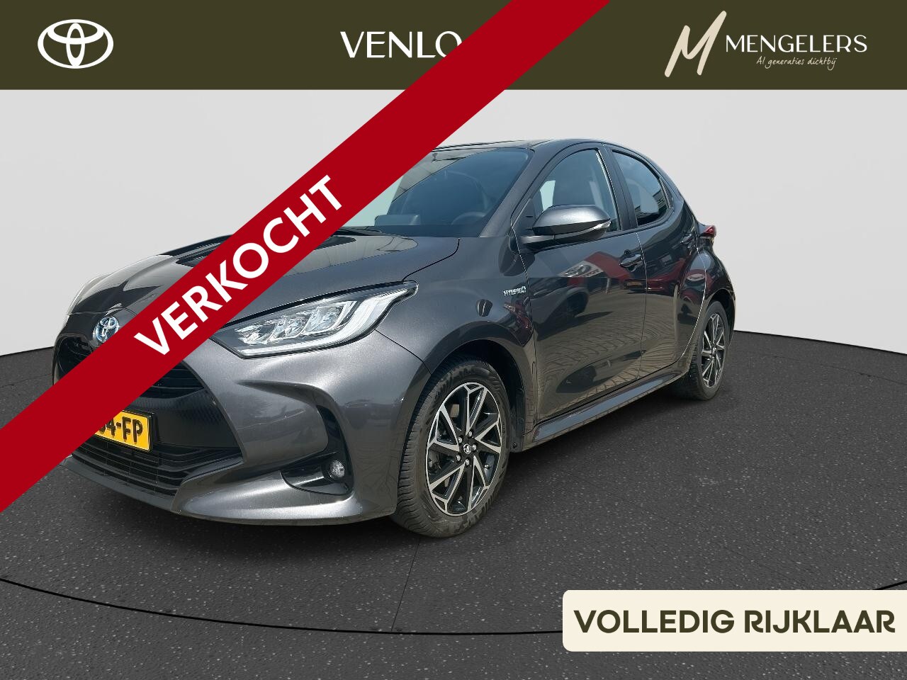 Toyota Yaris - 1.5 Hybrid Dynamic RIJKLAAR | Climate Control | Cruise Control | Camera | Navi via App - AutoWereld.nl