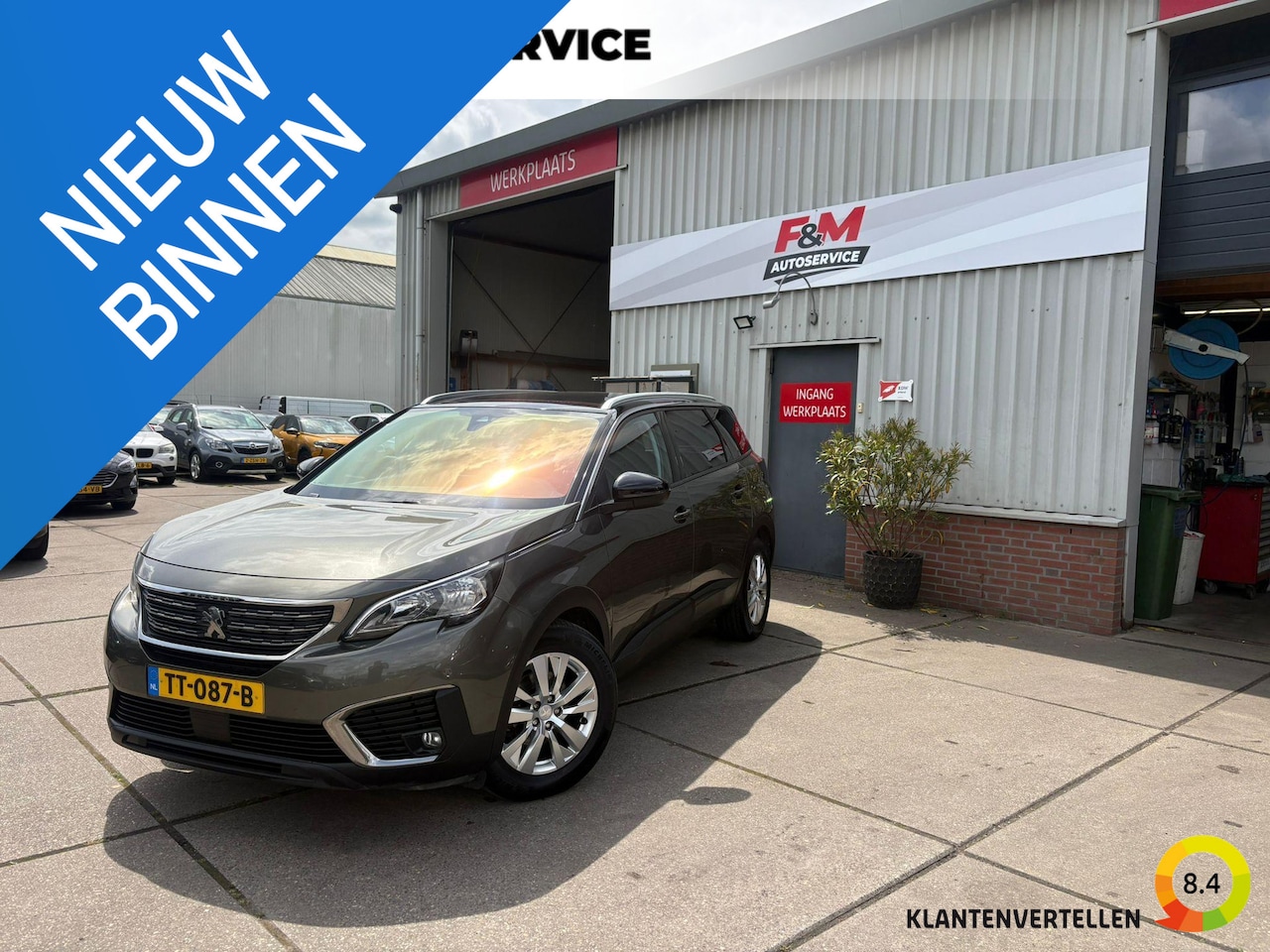Peugeot 5008 - 1.2 PureTech Advanced Grip Control Allure 7p, Clima, pdc, camera, cruise - AutoWereld.nl
