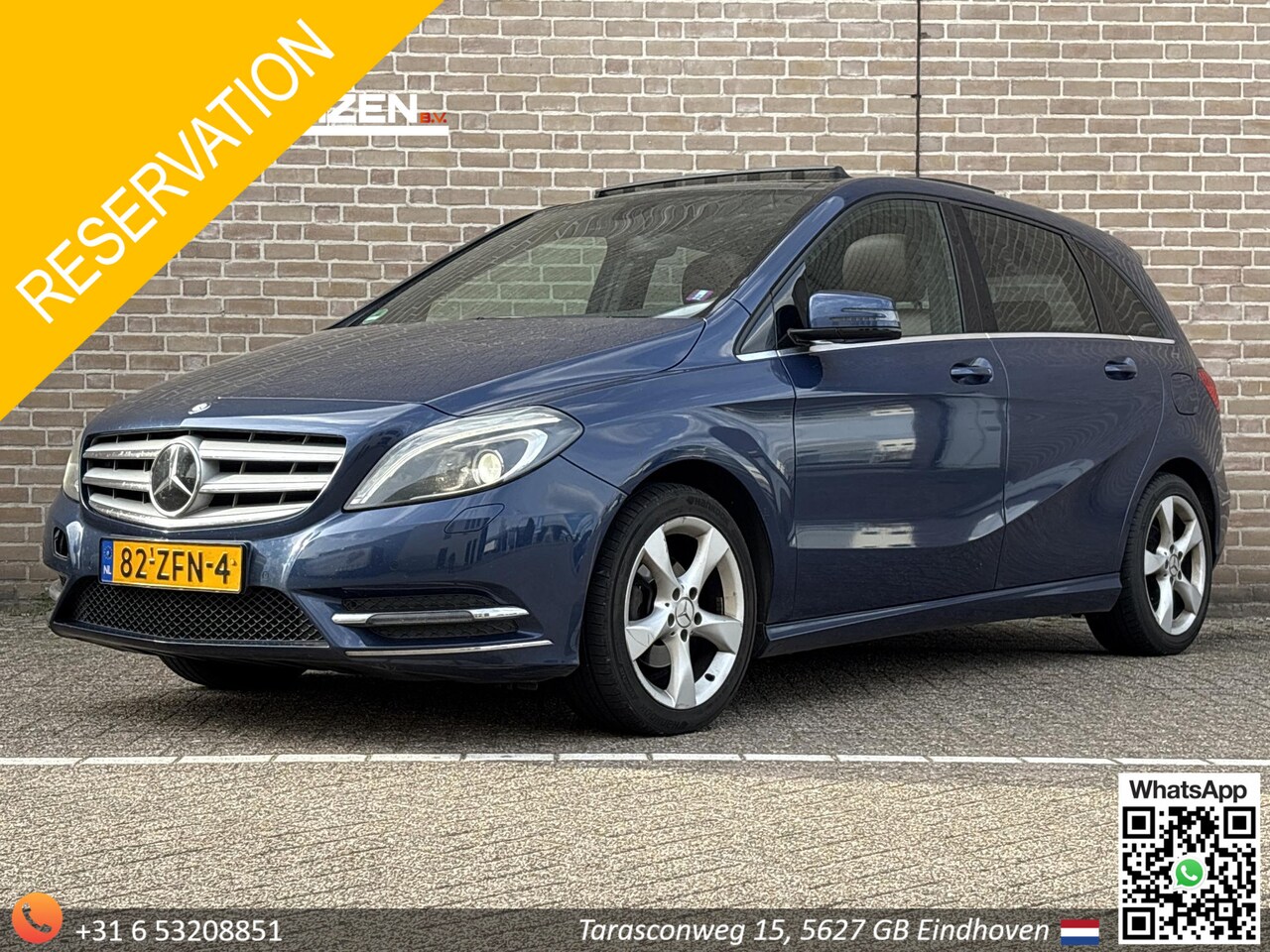 Mercedes-Benz B-klasse - 180 CDI Ambition Automaat | Pano | Leder | Airco | Navi | Stoelverwarming | - AutoWereld.nl