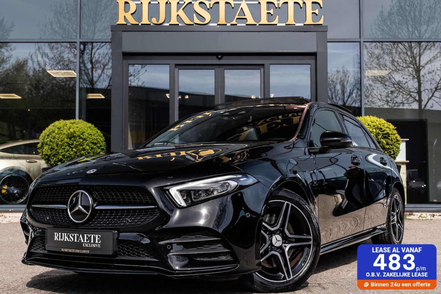 Mercedes-Benz A-klasse - A250e AMG Line|PANO|BURMESTER|SFEER|ACC - AutoWereld.nl