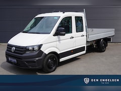 Volkswagen Crafter - 140pk Open laadbak Dubbele cabine Trekhaak Airco Cruise control Pick-Up