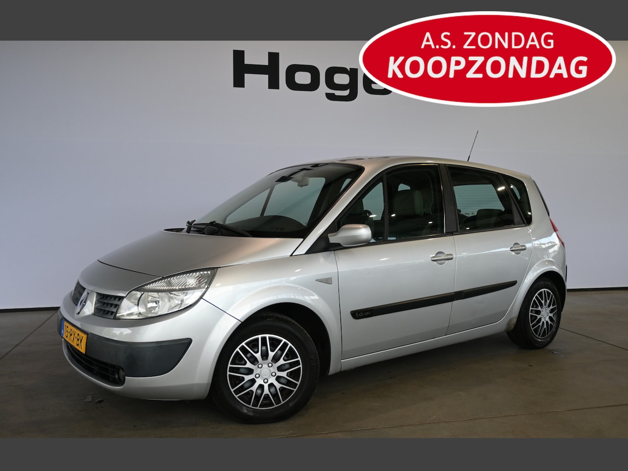 Renault Scénic - 1.6-16V Dynamique Comfort Automaat Clima Trekhaak All in Prijs! Inruil Mogelijk! - AutoWereld.nl