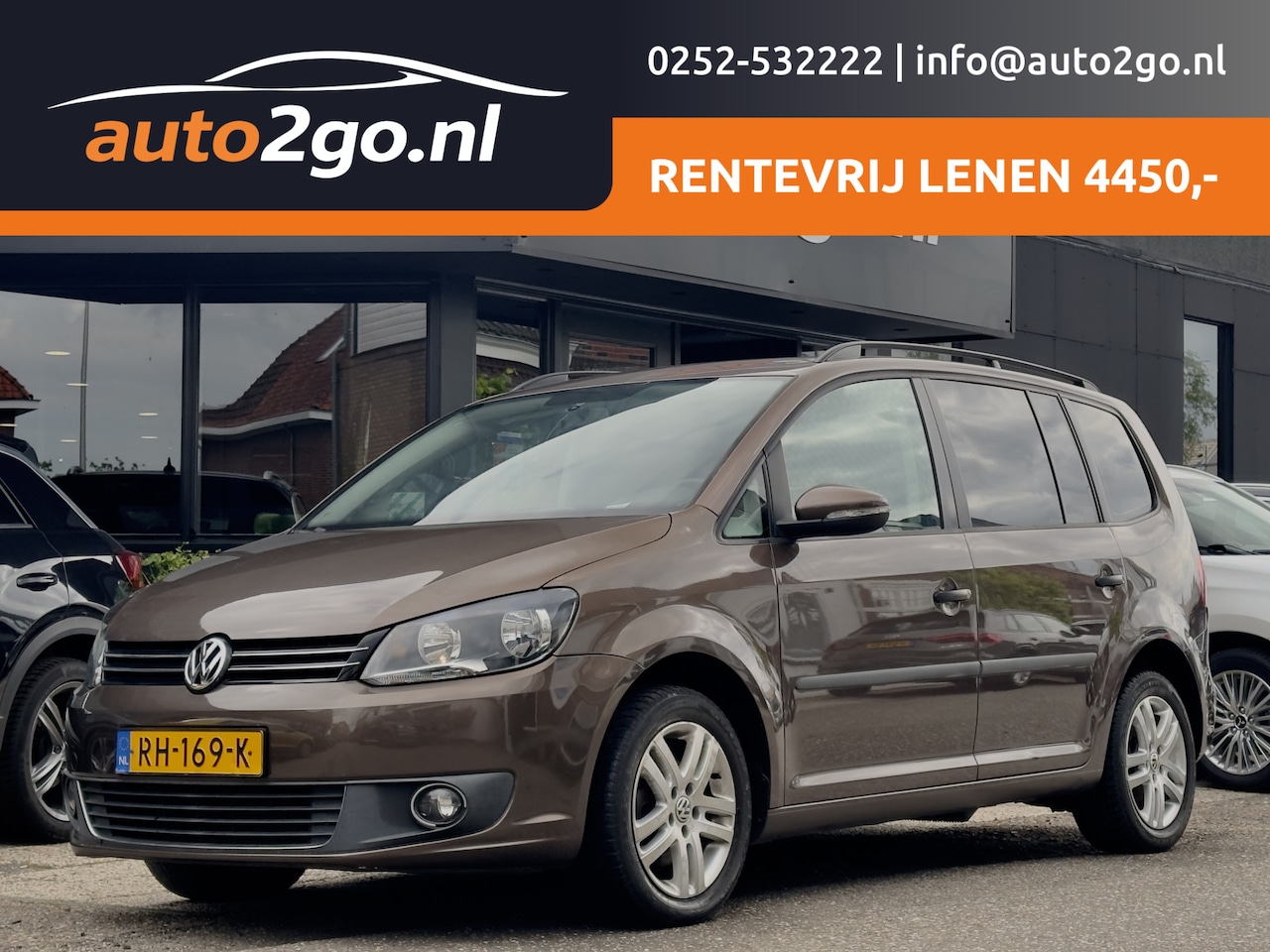 Volkswagen Touran - 1.2 TSI EASYLINE 7PERSOONS 153 d.Km NAVI AIRCO LMV PDC - AutoWereld.nl