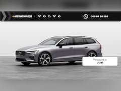 Volvo V60 - 2.0 T6 Plug-in hybrid AWD Ultra Dark | Sportstoelen | Schuif-/Kanteldak | Full-LED | Adapt