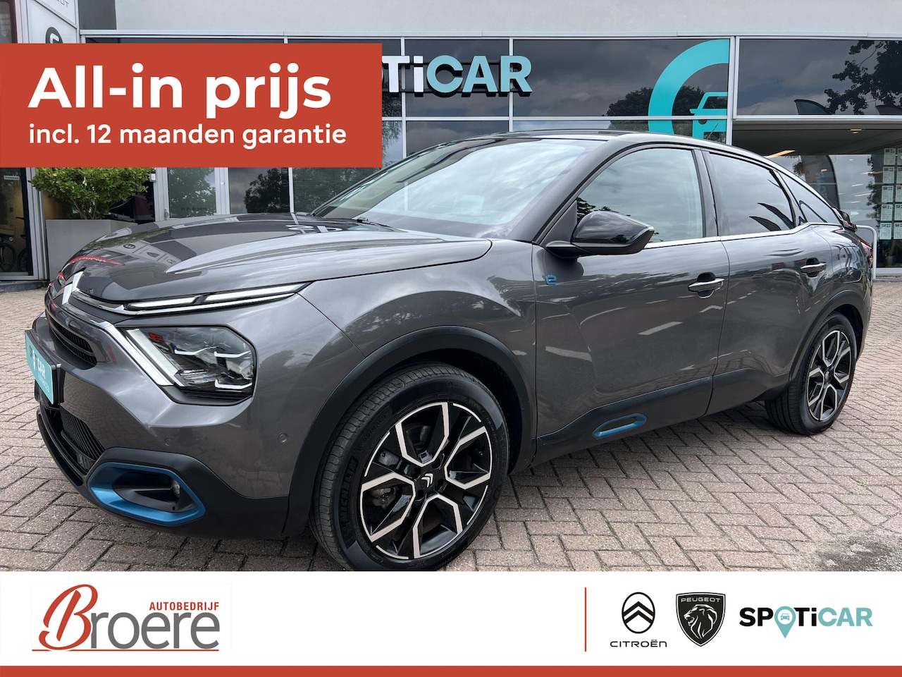Citroën Ë-C4 - 50 KWh 16 pk Feel Pack Automaat Range tot 310 km Head up display - AutoWereld.nl