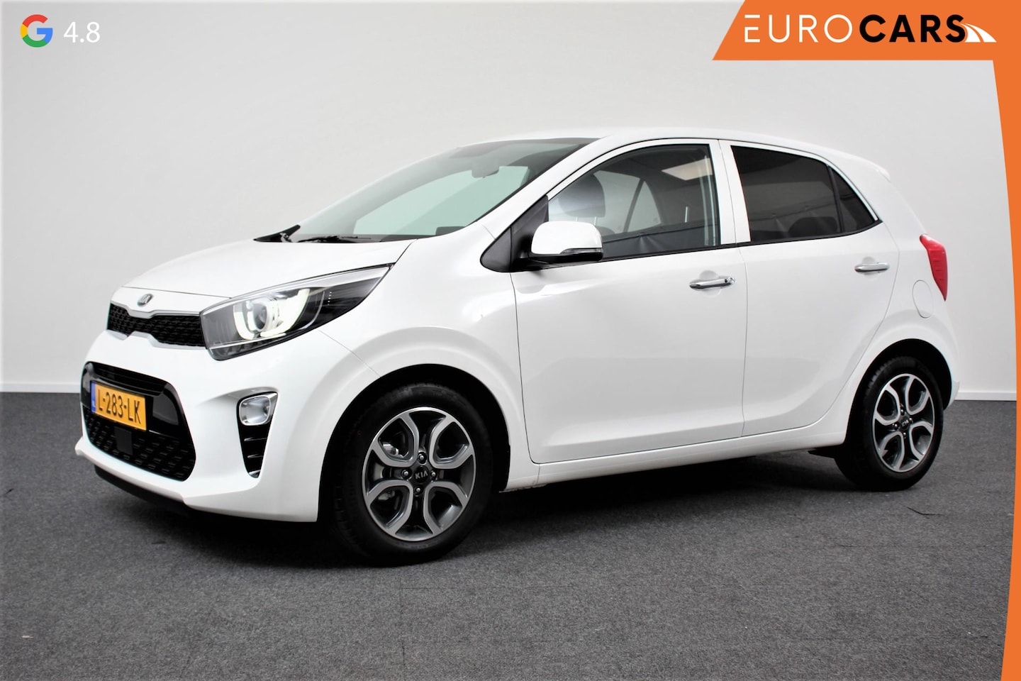 Kia Picanto - 1.0 DPi Automaat DynamicPlusLine Navigatie Climate Control Camera Parkeer Sensoren Cruise - AutoWereld.nl