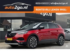 Opel Grandland X - 1.6 TURBO AUT8 HYBRID4 TWO-TONE ULTIMATE 72D.KM 200PK. LEDER NAVI CAMERA APPLE-CARPLAY LED