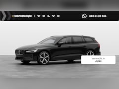 Volvo V60 - 2.0 T6 Plug-in hybrid AWD Ultra Dark | Sportstoelen | Schuif-/Kanteldak | Full-LED | Adapt