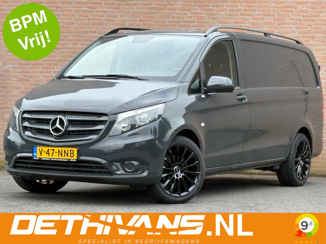 Mercedes-Benz Vito - 116CDI 164PK Lang / Cruisecontrol / Airconditioning / Euro6 - AutoWereld.nl
