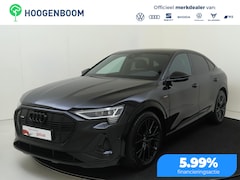Audi e-tron Sportback - 55 quattro S edition 95 kWh | SoH 100% | Lederen bekleding | Parkeerassistent | Dodehoek d