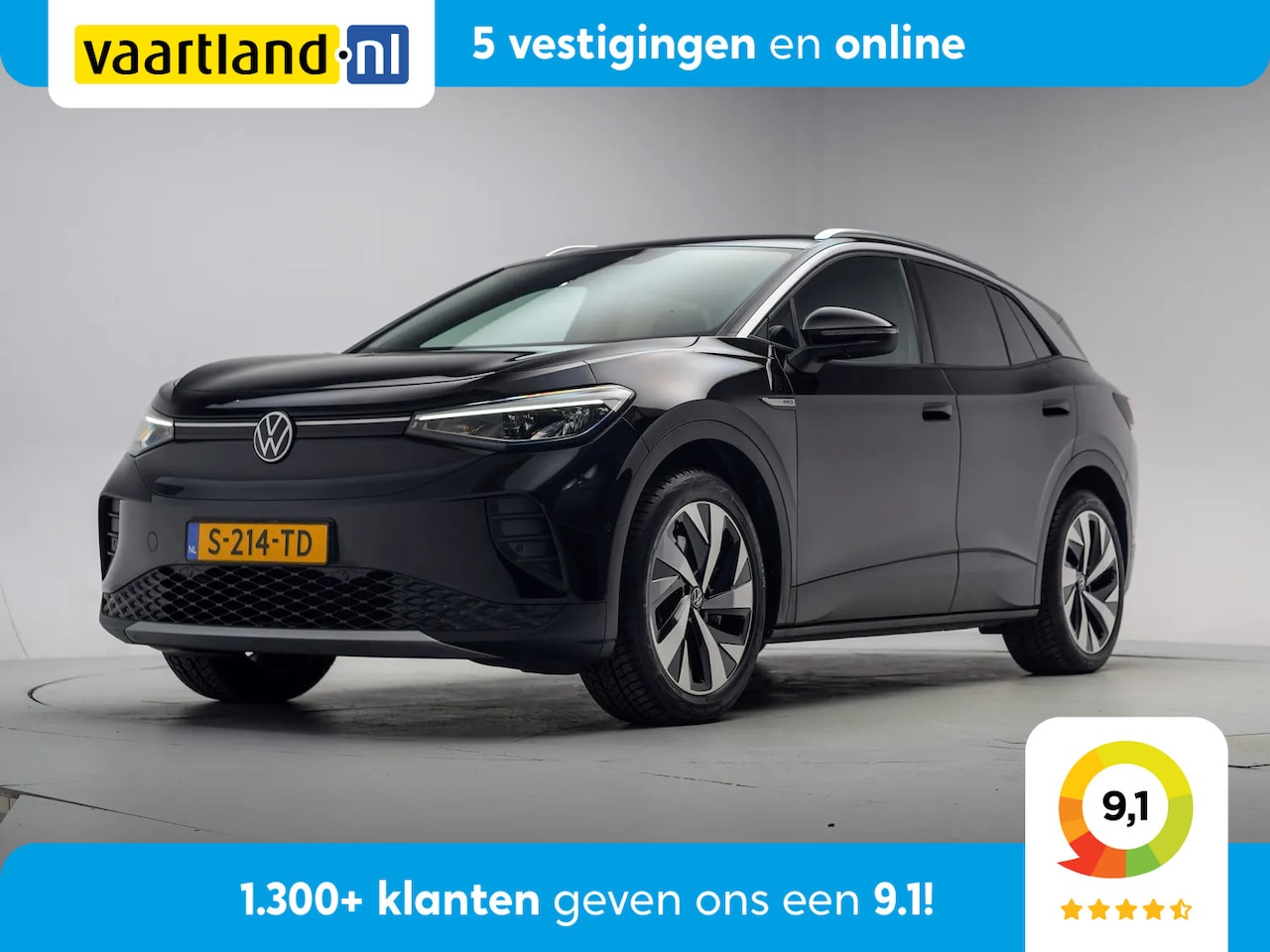 Volkswagen ID.4 - 77 kWh Pro 3-Fase [ LED Navi Cruise PDC Apple/Android ] - AutoWereld.nl