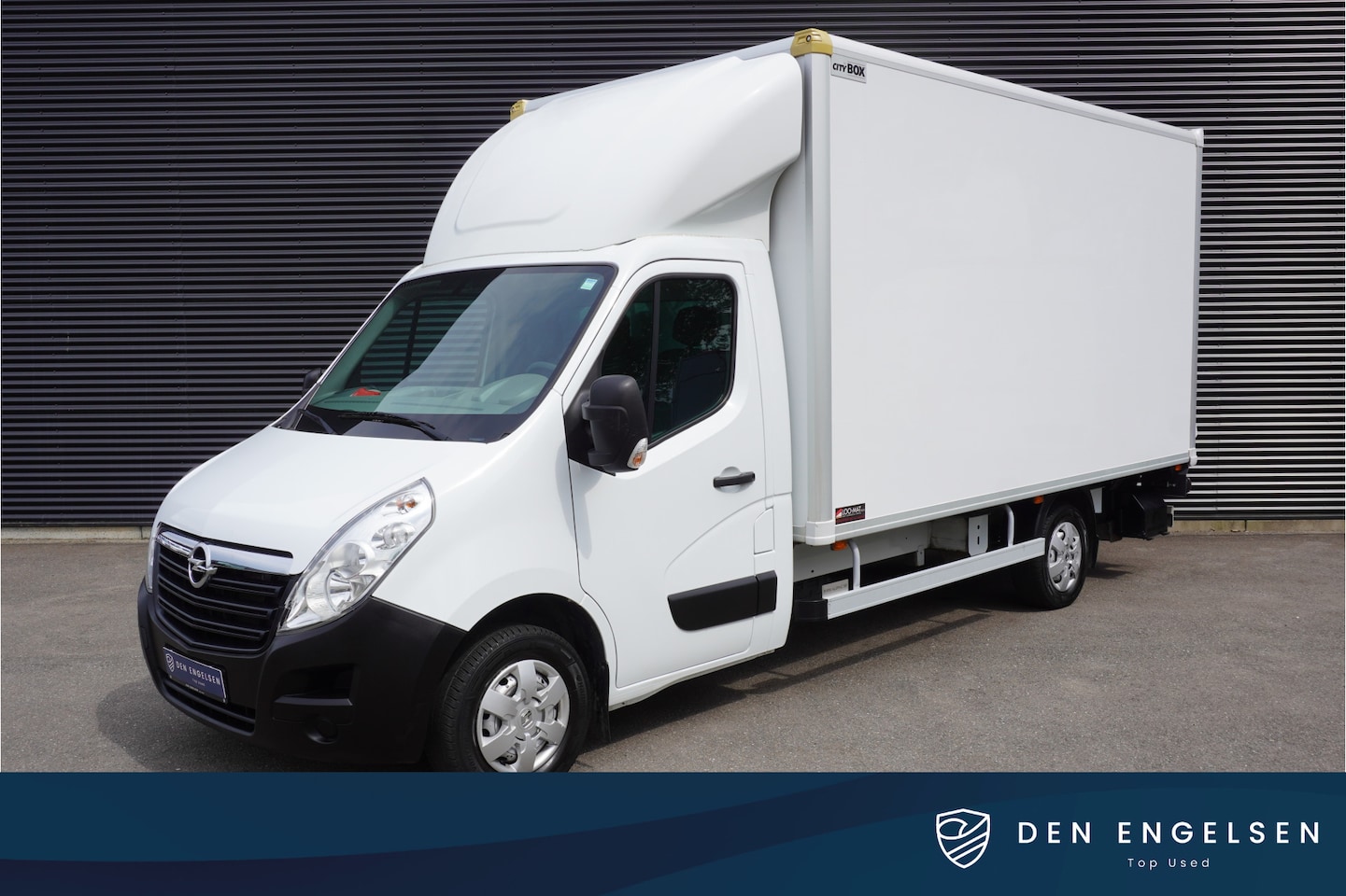 Opel Movano - 170pk Euro6 Bakwagen 443x213x223 Laadklep Zijdeur Navigatie Airco Lat om lat Koffer LBW - AutoWereld.nl