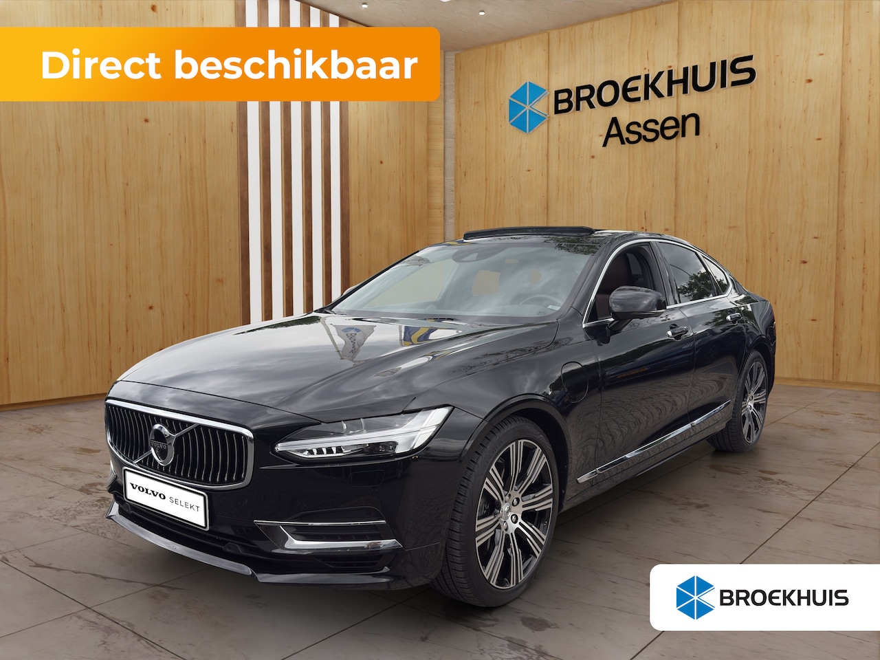 Volvo S90 - 2.0 T8 AWD Inscription | BLIS | Panoramadak | Cruise control | Head up display | Trekhaak - AutoWereld.nl