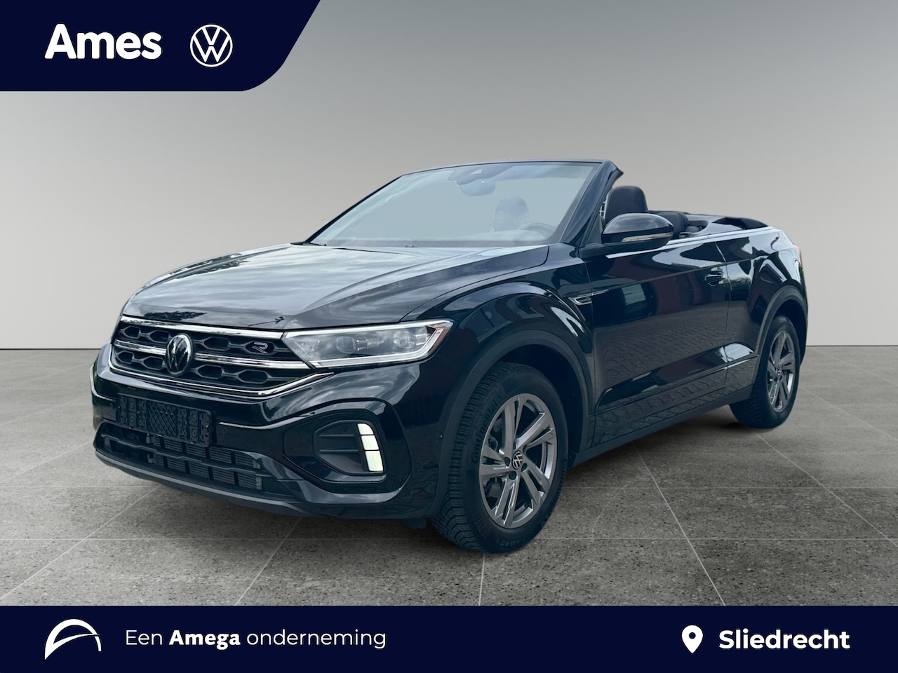Volkswagen T-Roc Cabrio - 1.5 TSI 150pk DSG R-Line | Stoel- en stuurverwarming | Dodehoeksensoren | IQ Light Matrix- - AutoWereld.nl