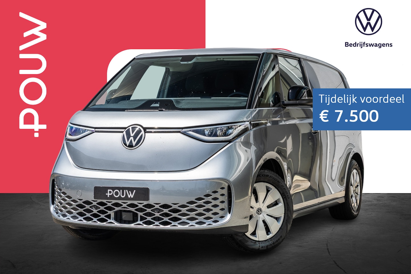 Volkswagen ID. Buzz Cargo - 286pk 79 kWh | Assistance Pakket Plus | Multimedia Pakket Plus - AutoWereld.nl